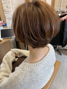 カノエ 福岡香椎店(canoe) 韓国スタイル/ハイライト/ショートボブ/髪質改善縮毛矯正/香椎