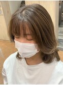 20代　顔回りレイヤー　サイドバング　韓国ヘアー[草加駅西口]