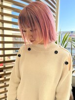 ラ シェンテ エイジア 川西(La Sente Aja)&nbsp;【ダブルカラー 】ピンクベージュインナーデザイン