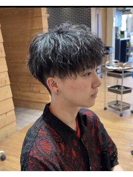 ヴェロ 福井(VeRO) 1ヶ月半後の波巻きパーマ