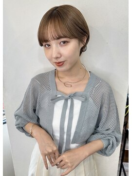 レイラバイアフロート 吉祥寺(Lila by afloat) 小顔ナチュラルショート/10代/20代/30代★似合わせカット