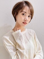 アンド ストーリーズ(&STORIES)&nbsp;前髪あり耳掛け丸みくびれショートボブ20代30代40代50代(蘭)