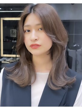 ロンドアヴァントゥス 池袋(Lond aventus) 韓国レイヤー/韓国風/ボブ/髪質改善/黒髪/ブリーチなし〔池袋〕
