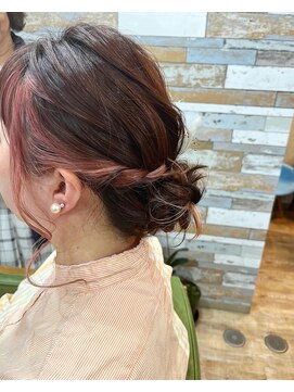 ハウオリ ヘアーワークス(Hauoli hair works) 結婚式アレンジ×アップスタイル