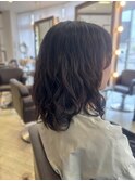 ゆる巻きパーマ