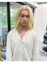 チーカ(chica)&nbsp;抜きっぱなしブロンド　メンズボブ