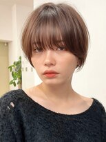 セイドット フクオカ(Say.FUKUOKA)&nbsp;【Say.福岡】ショート×ベージュ×前髪長め×20代30代40代50代