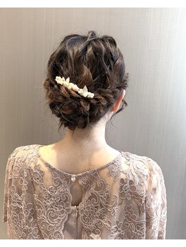 ハルキミナト ジャパン ヨコハマ(HARUKI MINATO japan YOKOHAMA) ゆるふわアップスタイル/横浜ヘアセット