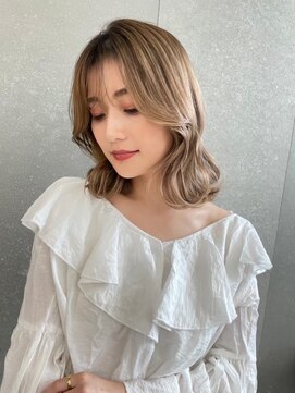 ロンドジェネルーズ 柏(Lond generous) 韓国柏顔周り縮毛矯正髪質改善レイヤー韓国ボブメルティくびれ