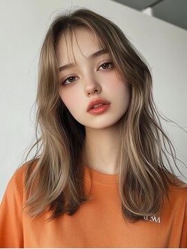 レヴ 草加店(LEV.) イメチェン　外はね　ボブ　美髪　ワイドバング　ブルーブラック