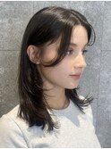 姫カットレイヤーロングミディアムハッシュカットウルフ段カット