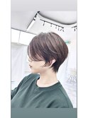 ★顔まわりにS字ライン・ショート★