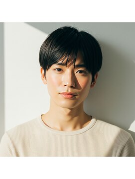 コトナ 越谷店 メンズヘアカット/マッシュ/刈り上げ/眉カット/黒髪/無造作
