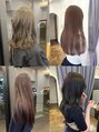 ヘアーアイスカルテット(HAIR ICI QUARTET) 透明感のあるカラーも好きです!