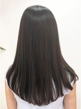 ノブヘアーデザイン 伊勢佐木町店(NOB hairdesign)の写真/【くせ毛・うねり改善】ナチュラルな仕上がりで毛先までしっとりまとまる◎触れたくなるやわらか質感へ♪