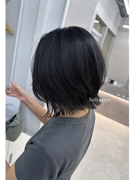 ロウ 札幌(ROW) ボブレイヤー/レイヤーカット/ボブヘア/くびれヘア