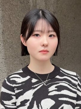 メゾンアクア 表参道(Maison ACQUA) 切りっぱなし/ボブレイヤー/韓国/くびれ/ミディアム/ハッシュ