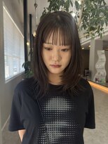 ダイアモンドリリーキートス(Diamond Lily kiitos)&nbsp;黒髪カタログ/クラゲヘアー/オリーブグレー/一宮