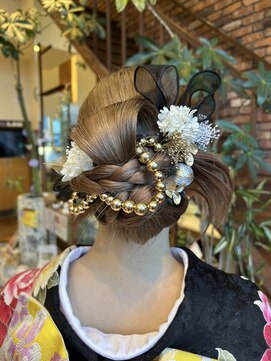 ビハツヤ(BIHATSU-YA) リボンカチモリヘアセット