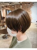 ショートボブ1.23似合わせカット
