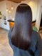 イチ ヘア(#1 hair)の写真/憧れのサラ艶ストレートが叶う☆ダメージレスで自然な仕上がりの縮毛矯正なら当サロンにお任せ!