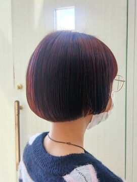 デイジー(Daisy) 20代30代40代ショートボブスタイル丸み艶ツヤ髪質改善まとまり*