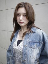 ヌヌ 渋谷 原宿 明治神宮前(nunu)&nbsp;レイヤーカットウルフカットボブグレージュオリーブべージュ