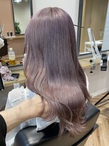 オーガニック リブ 川越(organic+live)&nbsp;大人上品グレージュロングブリーチ◎艶髪イメチェン