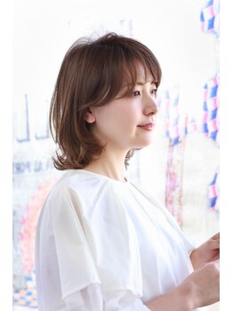 イチリン 千葉(ICHIRIN)の写真/《カットカラー+毛髪表面補修TR￥12100》注目のstylistが貴女をプロデュース!なりたい自分になれる☆千葉駅