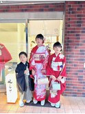 七五三★7歳着付けヘアーメイク★5歳★１０歳着付けヘアーメイク