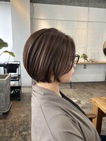 サイ(sai) 《まとまり欲しい方におすすめ大人のショートボブ》江幡彩音