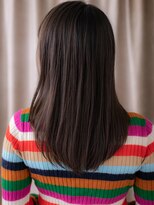 モッズヘア 越谷(mod's hair) フェイスフレーミングダークアッシュレイヤーロング20代30代X