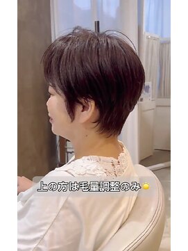 モールヘア 武庫之荘店(MOOL hair) ショートでお悩みの方は一度ご覧ください＾＾