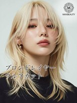 マックスビューティーギンザ(MAXBEAUTY GINZA)　&nbsp;ブロンドレイヤーウルフ☆銀座/東京駅