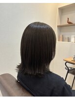 スーリール 戸畑店(Sourire) 20代 30代 40代 赤みを抑えたオリーブアッシュ