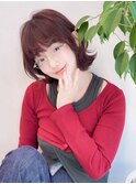JEWIL渋谷☆可愛いショートにパーマ&ブリーチなしピンク♪