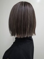 スマイロンナイロン ヘアー(smile on nylon hair)&nbsp;ミルクティーベージュカラーミントカラーハッシュカット髪質改善