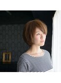 ☆とっても可愛いい♪柔らかな『ラウンドボブ』