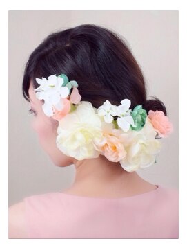 ヒマワリ(HIMAWARI) ブライダルヘアセット 結婚式からデートまで