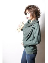 オーバーキャプテンネイキッド(OVER CAPTAIN NAKED)&nbsp;撮影プロジェクト「アイテム使い」２wayバングフェザーショート