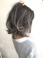 ルモア(RUMOR)&nbsp;Rumor×【パールグレージュ】バレイヤージュカラーグラデ