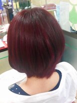 ヘアークリアー 草加&nbsp;上品なレッドカラー☆