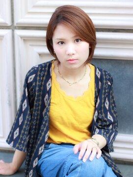 レガーミ(Legami) 【Legami】 ワンサイド ナチュラル ボブ