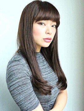 ヘアメイク フレンシア(hair make flencia) 大人可愛い定番ストレート