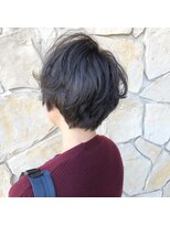 ヘアメイク ヴァロ(Hair Make VaLo)&nbsp;ショートボブ＋グレー