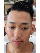 アクセプトザワールドバーバー(Accept the world barber)&nbsp;ポンプスタイル×フェード