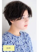 ラレイ(Lalei)&nbsp;【表参道駅/青山】グレージュ×ハンサムショート【ささき】