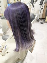 ヘアーアンドメイク ブロッサム 志木南口店(HAIR&MAKE Blossom) ロイヤルパープルバレイヤージュ 志木南 奥井