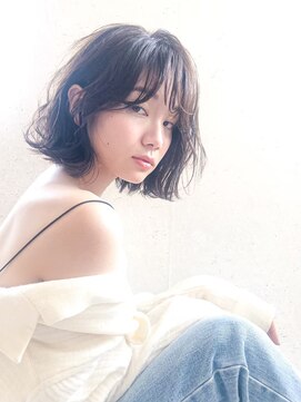 テイラー(Taylor) 【Taylor 】☆大宮 ダークグレージュ×ゆるふわ外ハネボブ