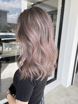 ナンバー(number+)&nbsp;20代30代ハイライトバレイヤージュブリーチ立体感透け感